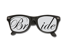 Bride Printed Lens Glasses