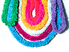 Assorted Plastic Thin Leis